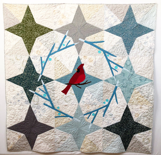 Wintertime Shimmer Quilt & Table Runner Pattern Pack