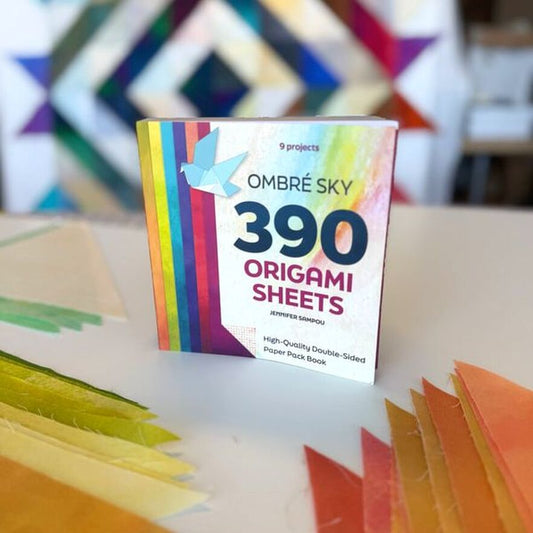 5 uses of the Ombré SKY Origami Book!