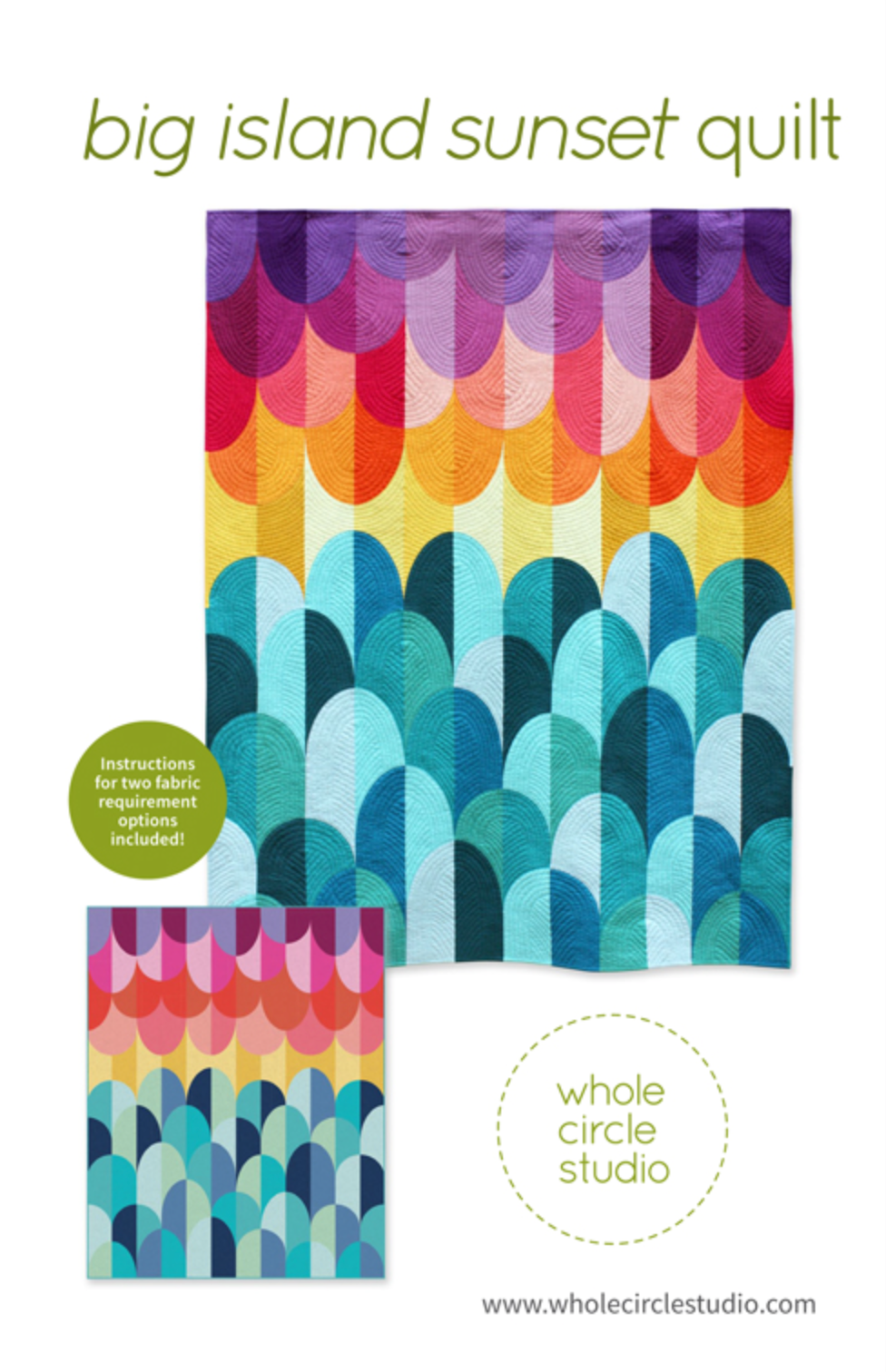 Big Island Sunset Quilt Bundle