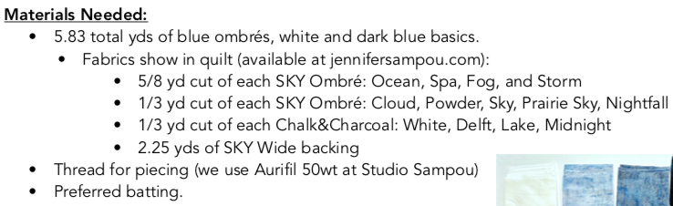 Blue Crush Quilt Kit