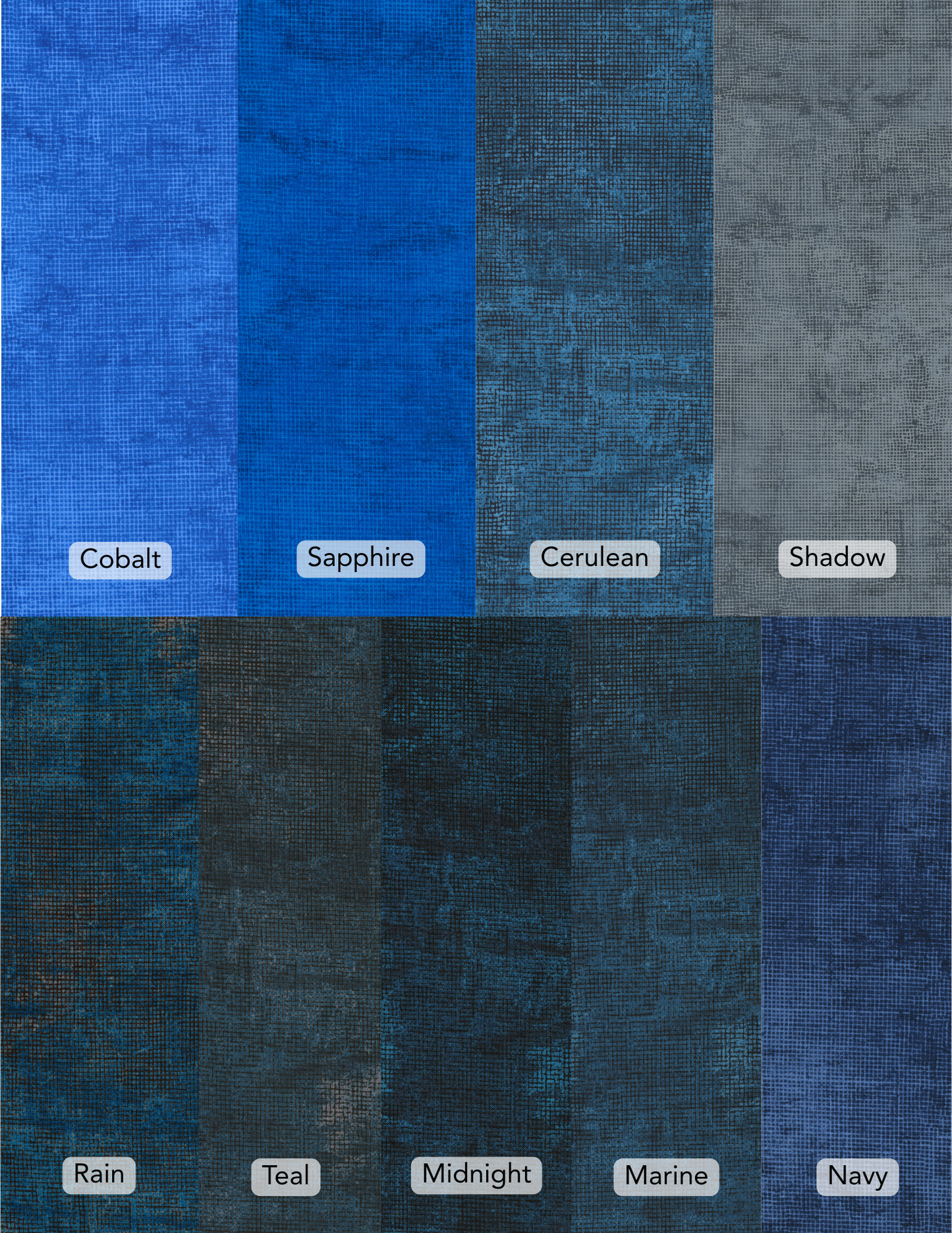 Chalk and Charcoal: Dark Blues