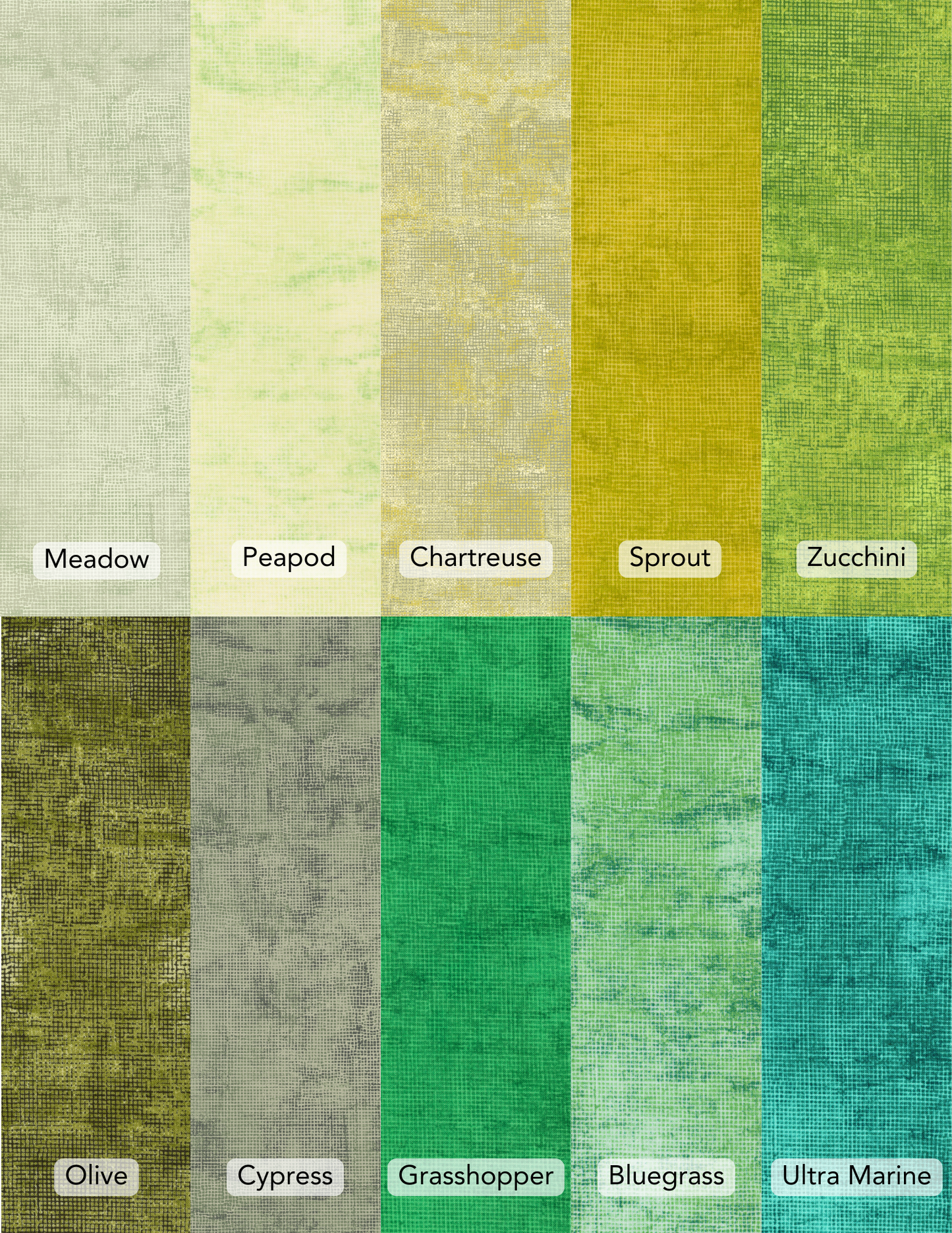 Chalk and Charcoal: Greens