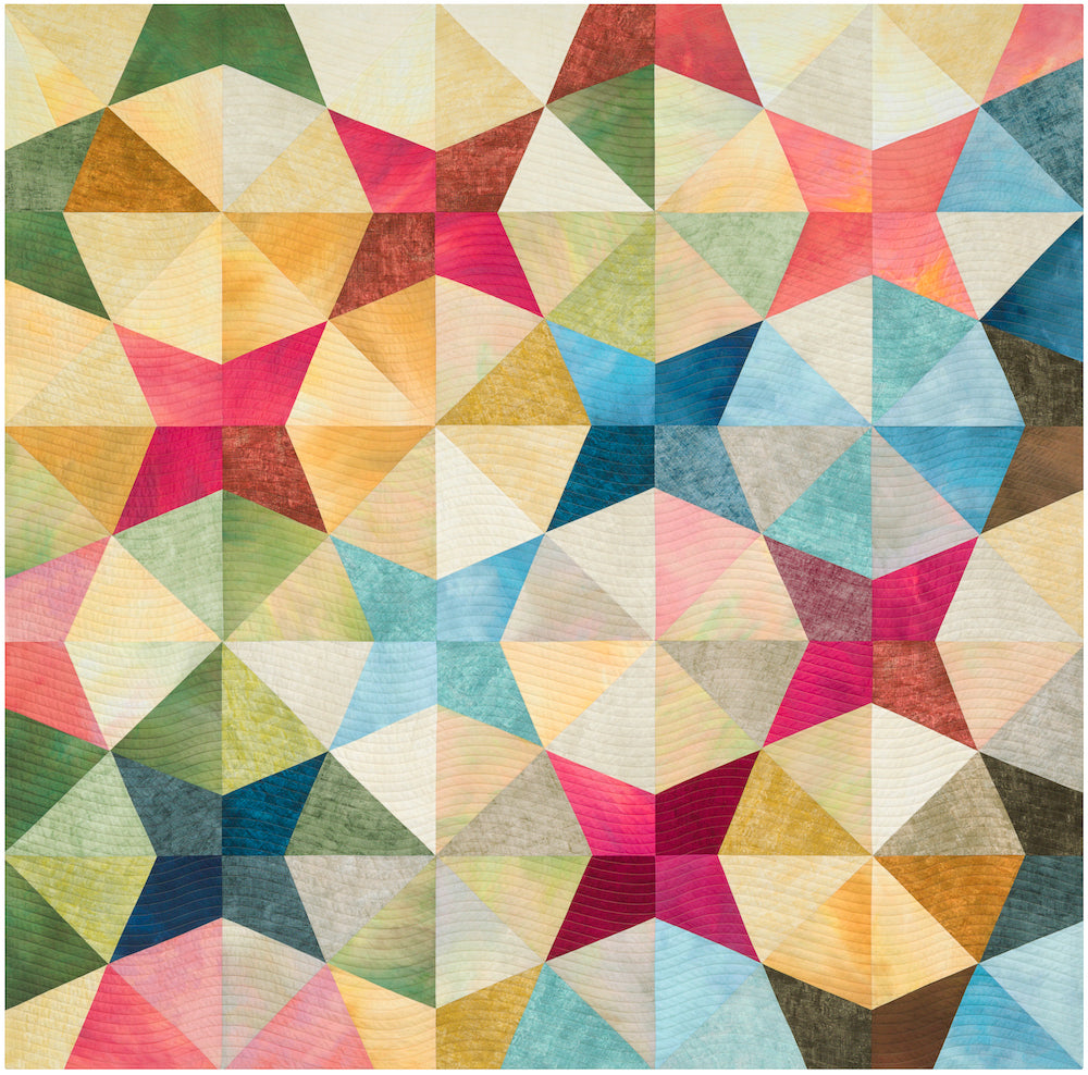 Jumbo Octagon Shimmer Template