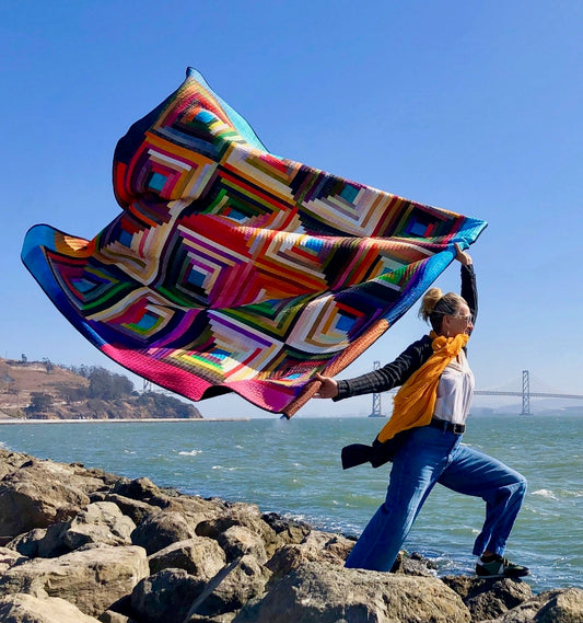 SKY Log Cabin Quilt Pattern