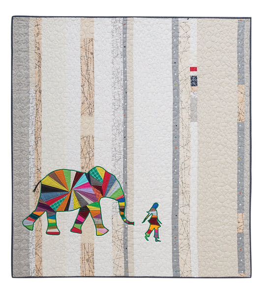 Elephant and I Quilt and Pillow Pattern
