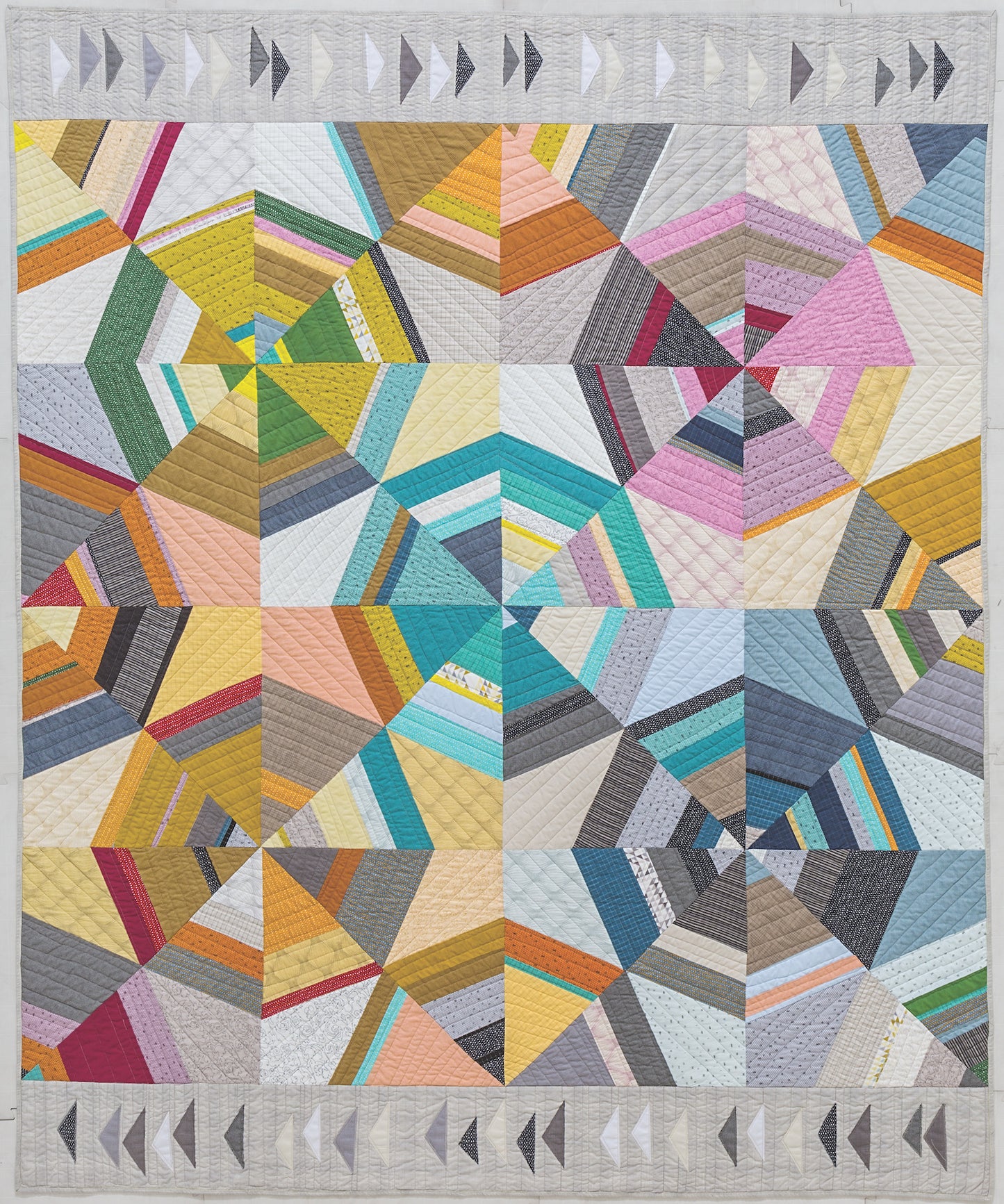 Octagon Shimmer Quilt Pattern