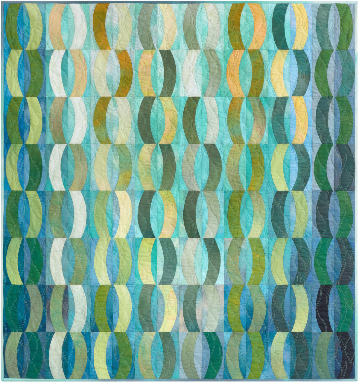 Curvy Kelp Quilt Kit (PRE-ORDER SHIPS NOVEMBER)