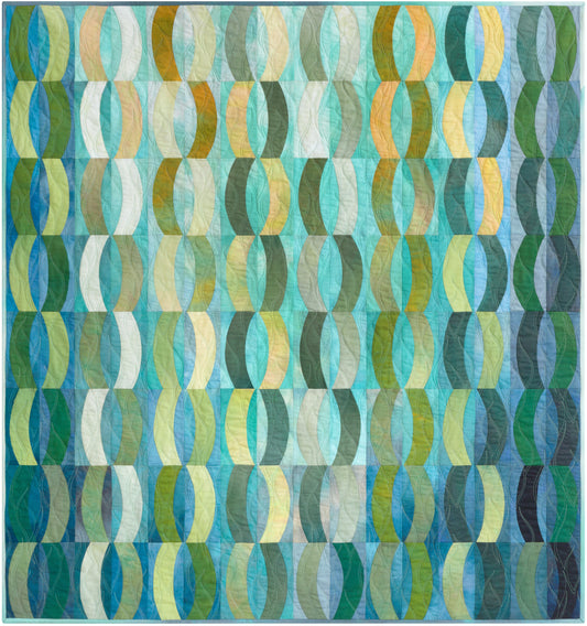 Curvy Kelp Quilt Kit (PRE-ORDER SHIPS NOVEMBER)