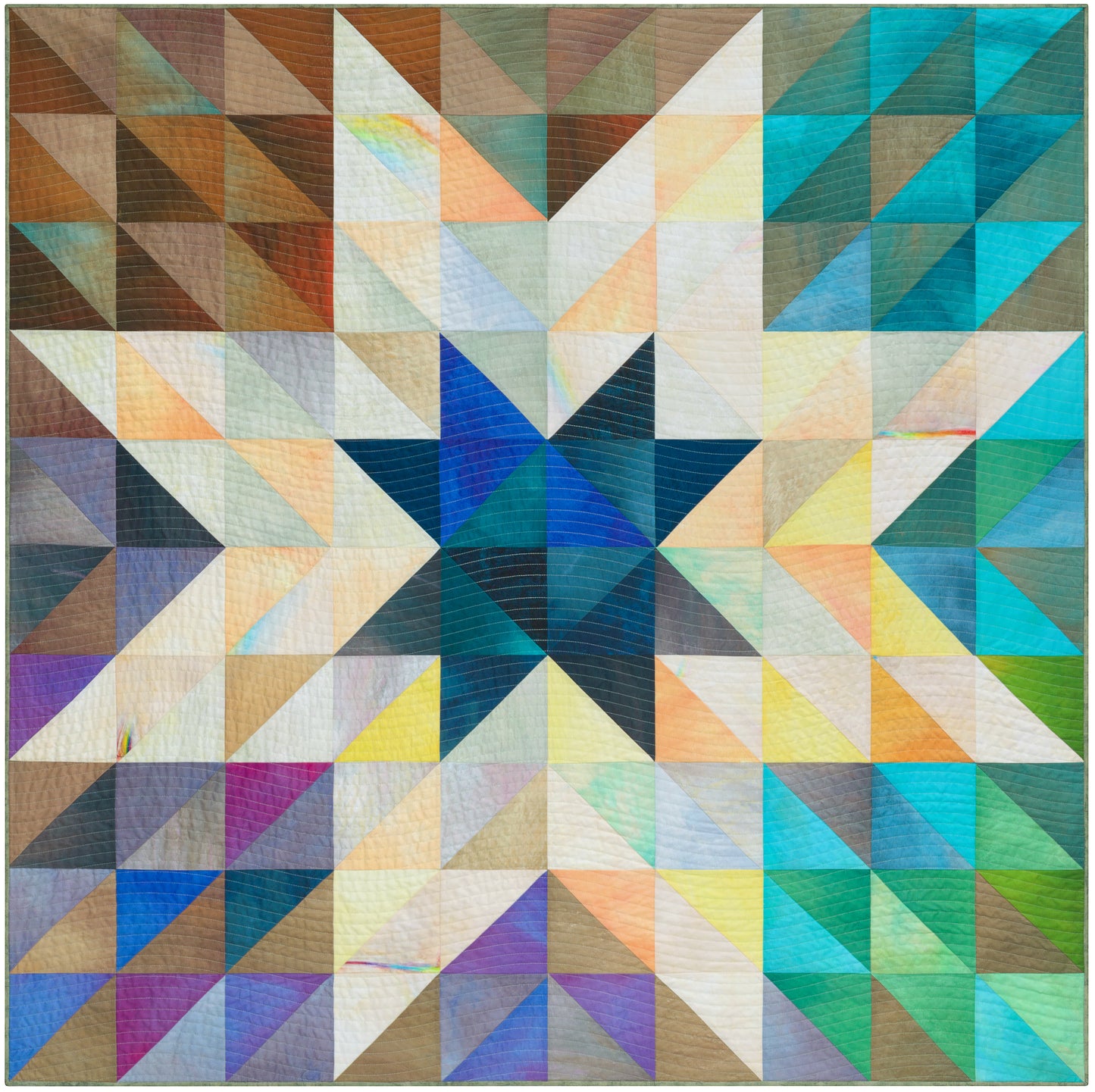 SKY Grand Star: GLOW & SHINE Quilt Pattern: FREE PDF DOWNLOAD