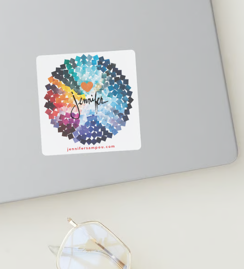 Jennifer Sampou Sticker
