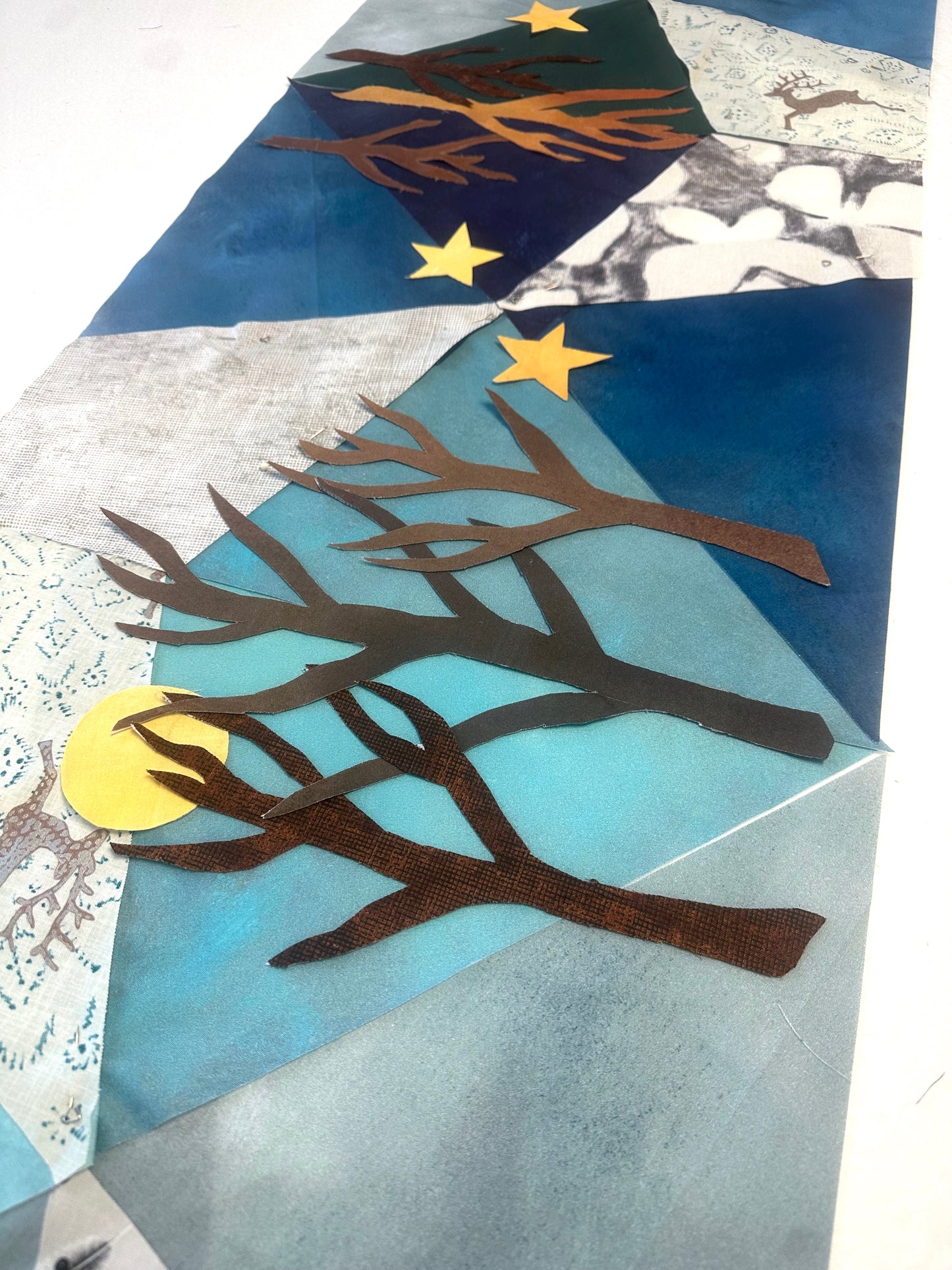 Shimmer Tree Table Topper Pattern: PDF DOWNLOAD