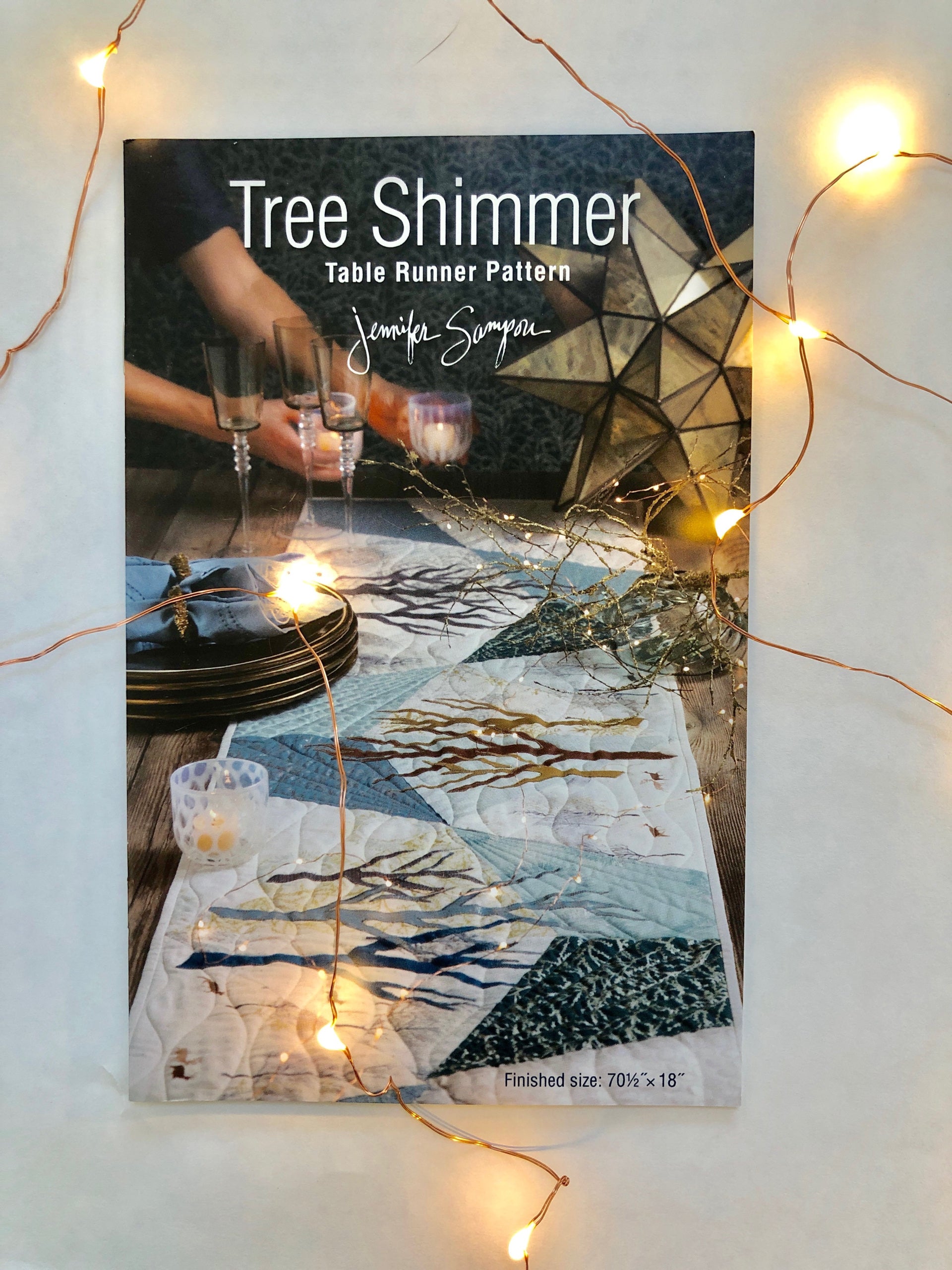 Shimmer Tree Table Topper Pattern PDF DOWNLOAD