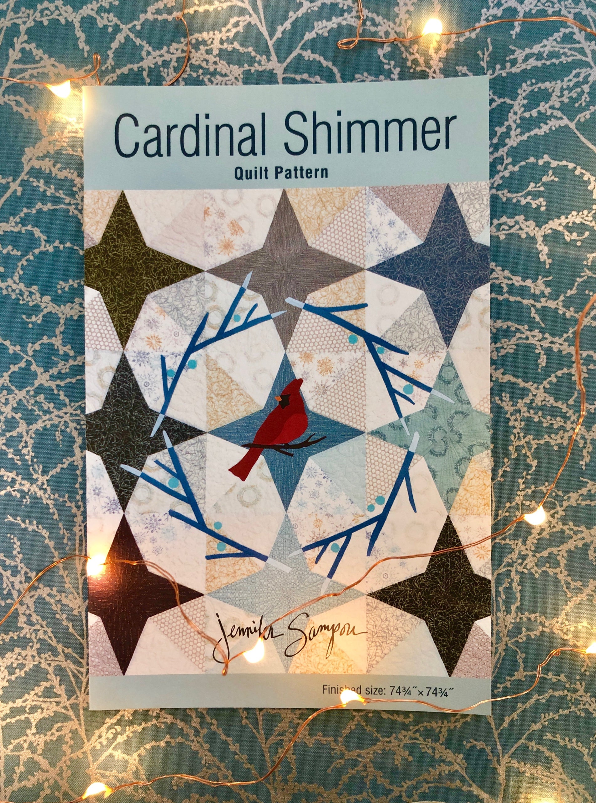 Cardinal Shimmer Quilt Pattern PDF DOWNLOAD