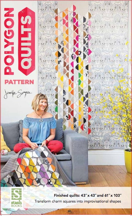 Polygon Play Quilts Pattern - JS Signed Hard Copy